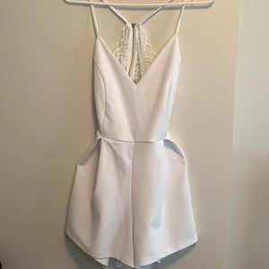White romper